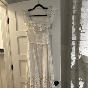 Sea NY eyelet maxi dress